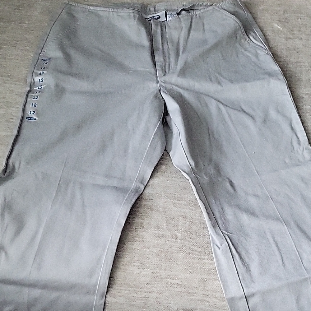 Old Navy Women's Gray Ankle Pants